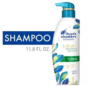 Brand New Discontinued H&S Supreme Sulfate Free Shampoo w/ Jojoba & Argan Oil.